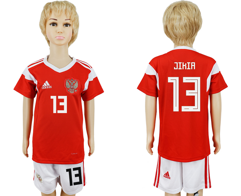 2018 World Cup Children football jersey RUSSIA CHIRLDREN #13 JIK